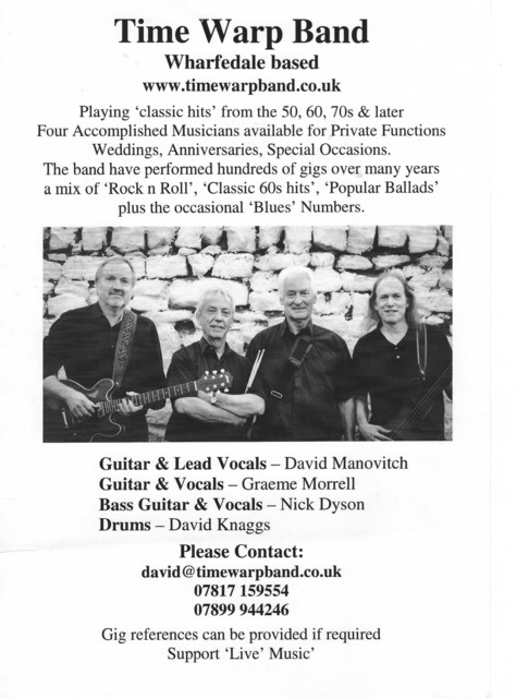 Time Warp flyer image